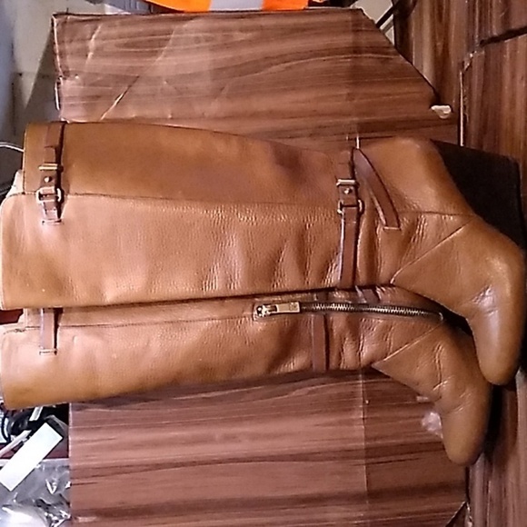 Coach Dorothy leather wedge boots 👢 6.5B - Picture 1 of 8